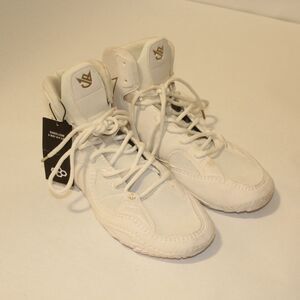 RUDIS JB1 Wrestling Shoes – White/Gold – Men’s 10 (Women’s 11.5)